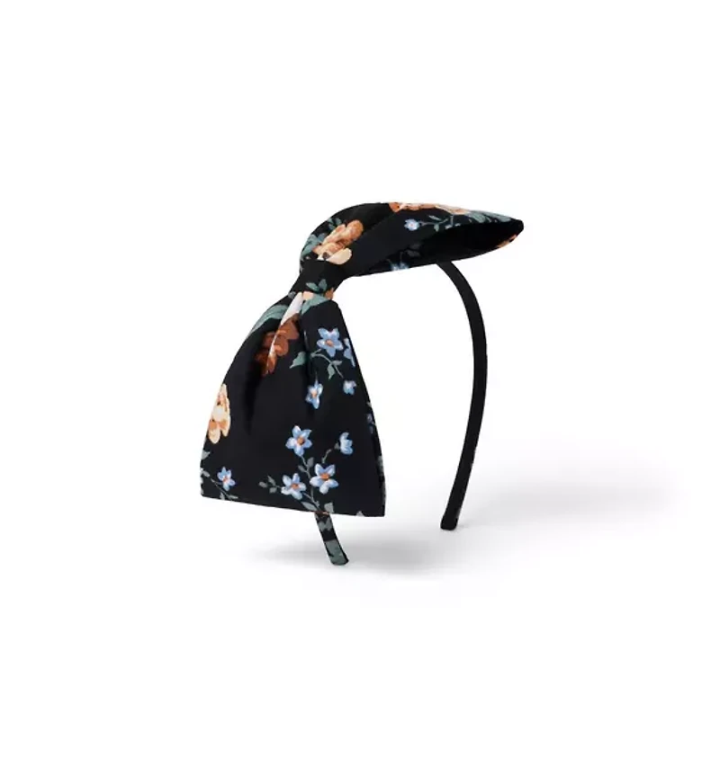 Floral Bow Headband