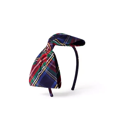 Tartan Bow Headband