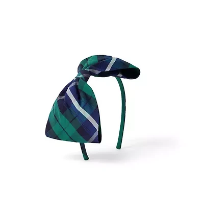 Tartan Bow Headband