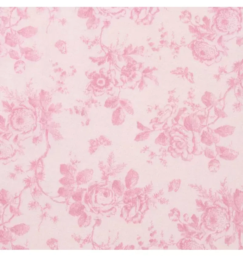 Baby Floral Toile Blanket
