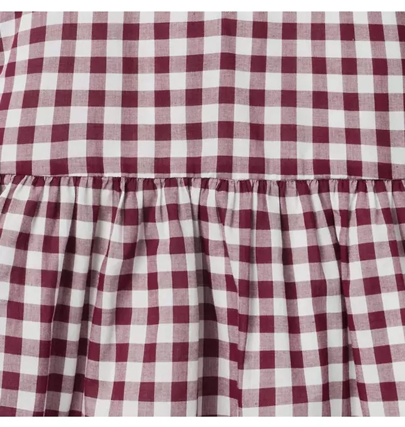 Gingham Ruffle Dress