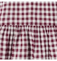 Gingham Ruffle Dress