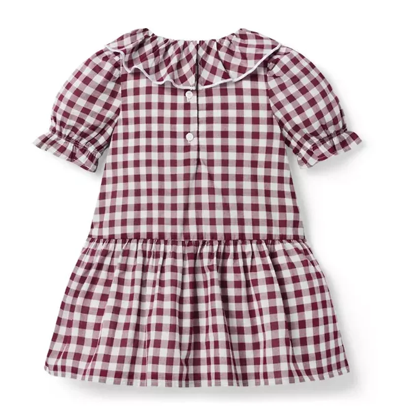 Gingham Ruffle Dress