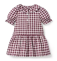 Gingham Ruffle Dress