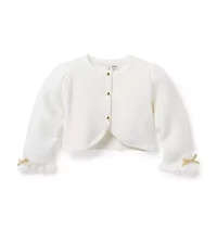 Baby Bow Cropped Cardigan