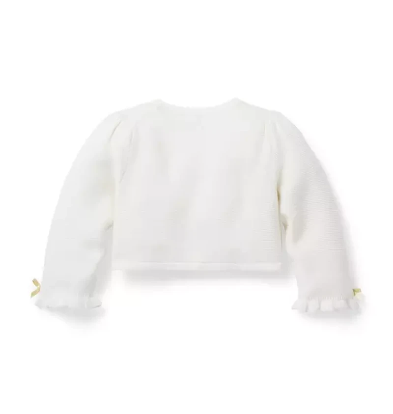 Baby Bow Cropped Cardigan