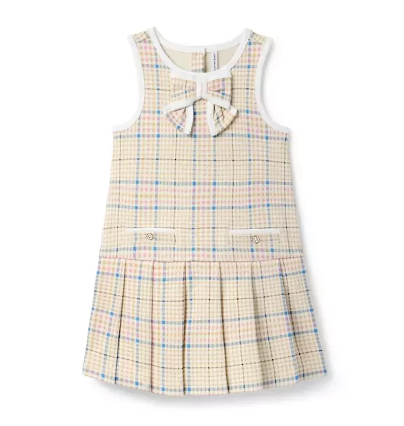 The Plaid Pleated Dress