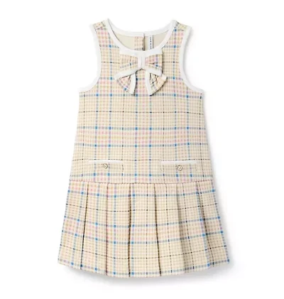 The Plaid Pleated Dress