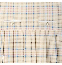 The Plaid Pleated Dress