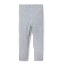 Pearl Button Cuff Ponte Pant