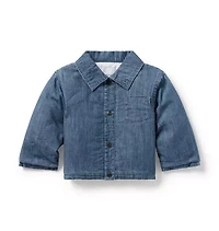 Baby Chambray Puffer Jacket
