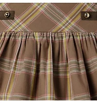 Plaid Ruffle Skirt