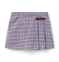 Houndstooth Buckle Skirt