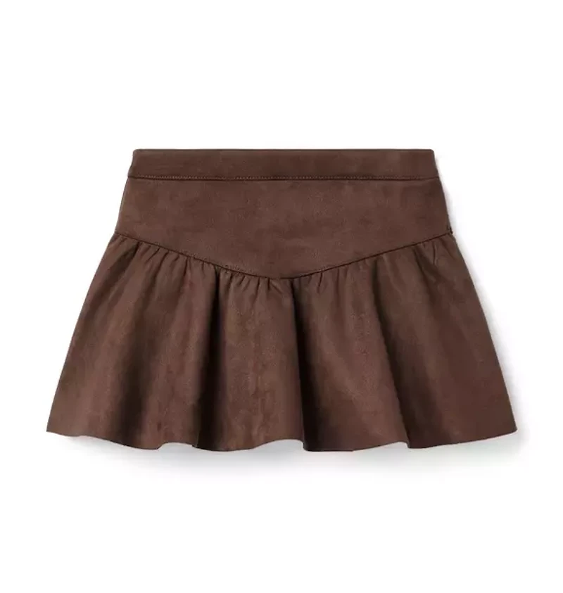 The Sueded Skirt