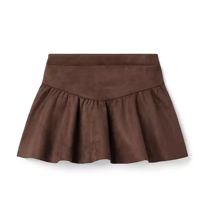 The Sueded Skirt