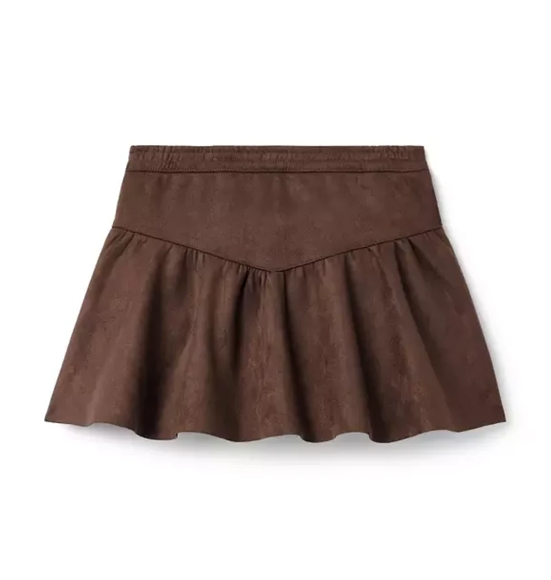 The Sueded Skirt