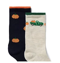 Pumpkin Sock 2-Pack