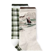 Cowboy And Plaid Sock 2-Pack