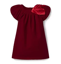 The Velvet Bow Dress