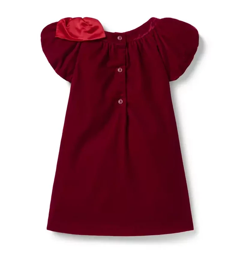 The Velvet Bow Dress