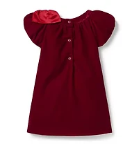 The Velvet Bow Dress