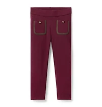 Patch Pocket Ponte Pant