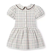 Plaid Ponte Dress