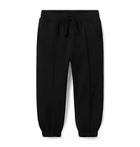 Seamed French Terry Jogger