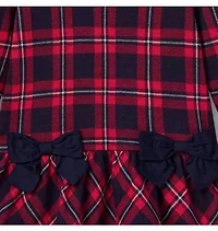 The Tartan Collared Bow Dress