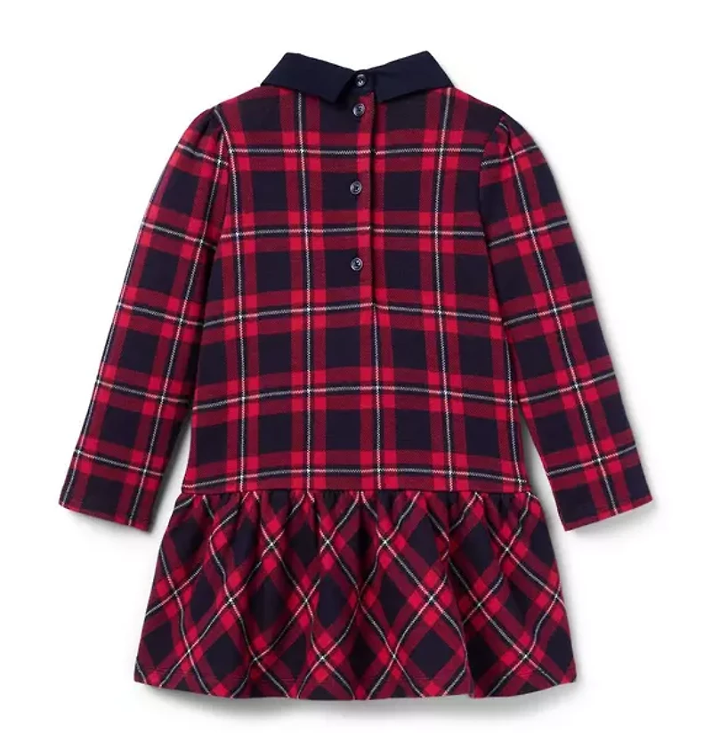 The Tartan Collared Bow Dress