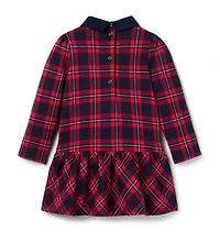 The Tartan Collared Bow Dress