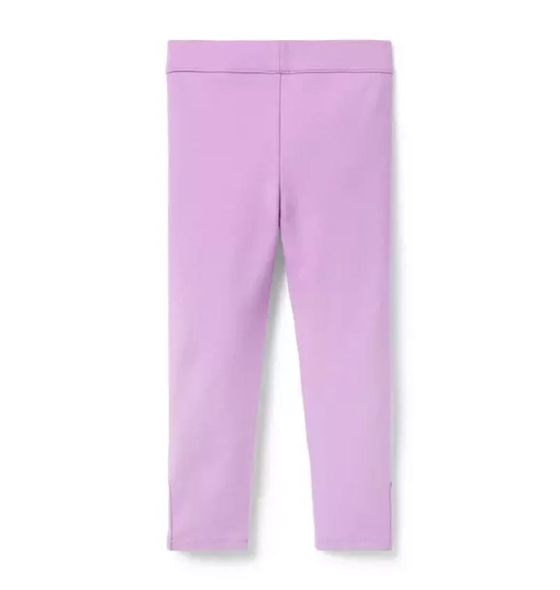 Button Cuff Ponte Pant