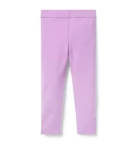 Button Cuff Ponte Pant