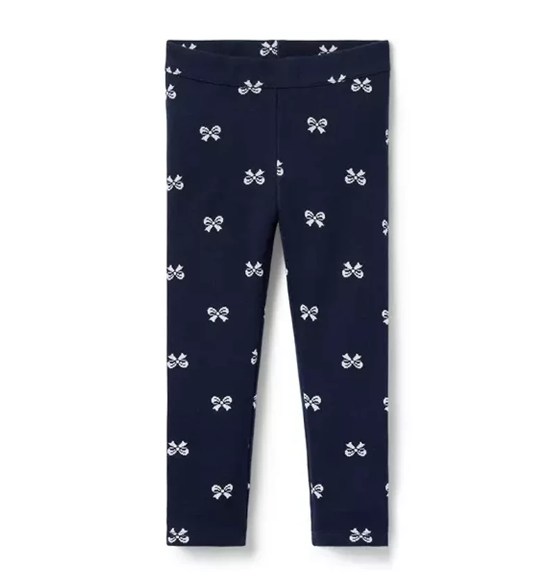 Bow Jacquard Pant