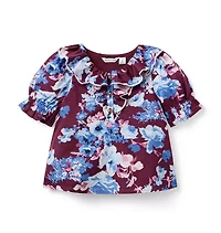 Floral Frills Top