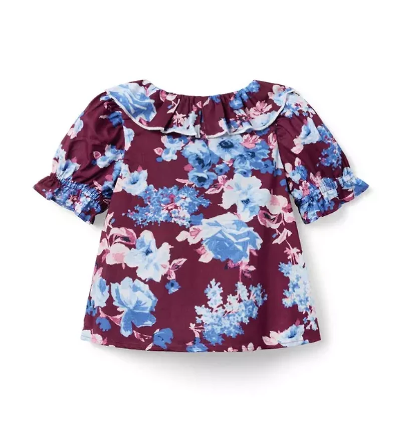 Floral Frills Top