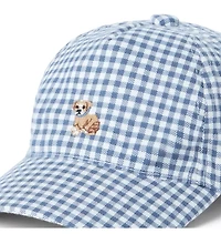 Baby Dog Gingham Cap