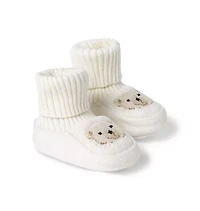 Baby Bear Sweater Bootie