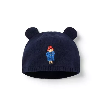 Paddington™ x Janie and Jack Baby Embroidered Bear Ear Beanie