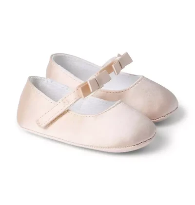 Baby Satin Bow Ballet Flat