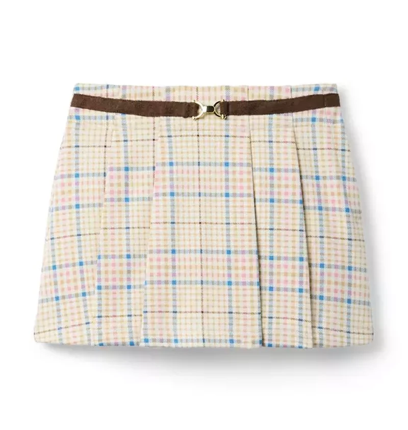 The Plaid Pleated Skirt