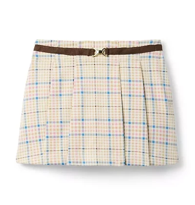 The Plaid Pleated Skirt