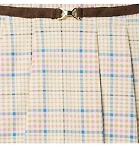 The Plaid Pleated Skirt