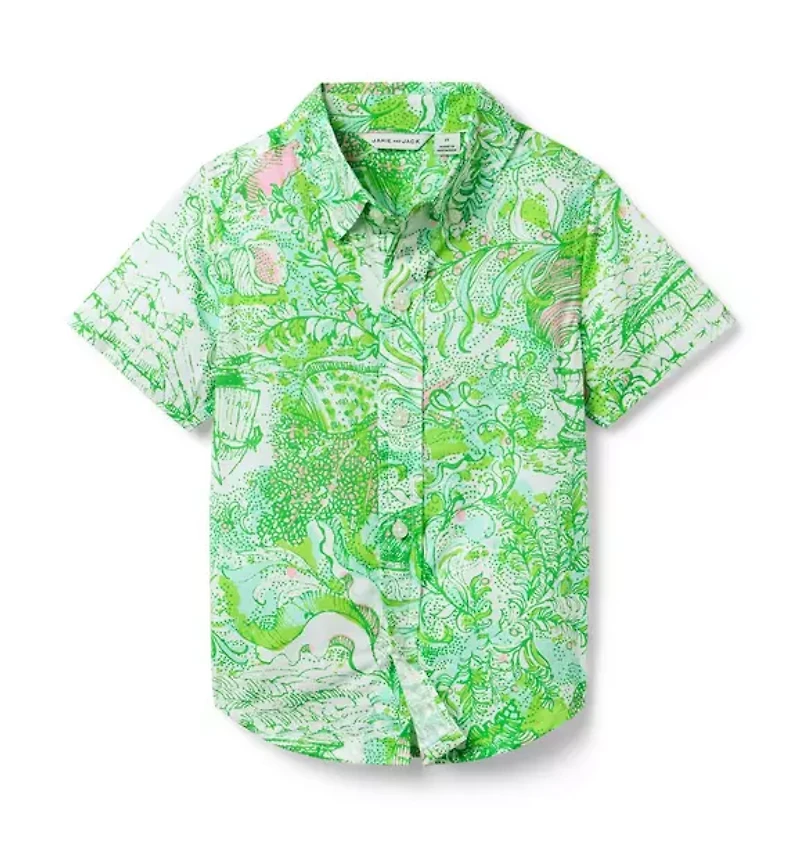 Lilly Pulitzer x Janie and Jack Lavin Shirt