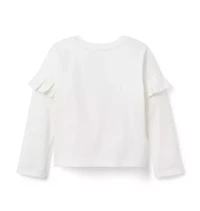 Bow Ruffle Tee