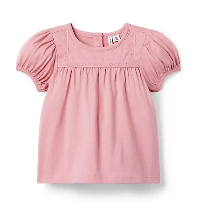 Lace Trim Top