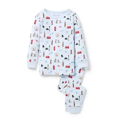 Organic Cotton London Pajama