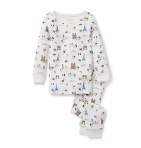 Organic Cotton Paris Cat Pajama