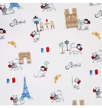 Organic Cotton Paris Cat Pajama