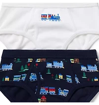 Holiday Train Underwear Set Boys 3-Pack